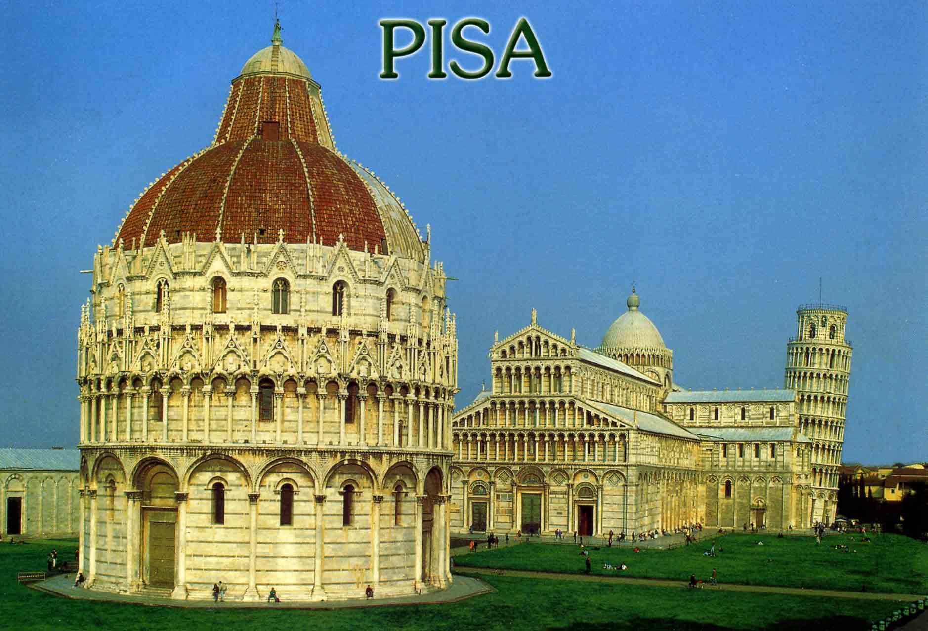 pisa, piazza dei miracoli