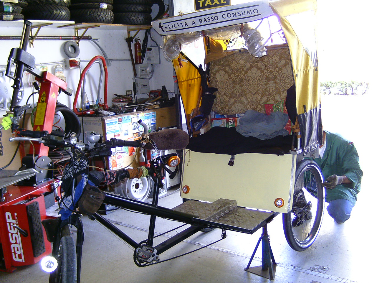 officina a crotone tirati i raggi