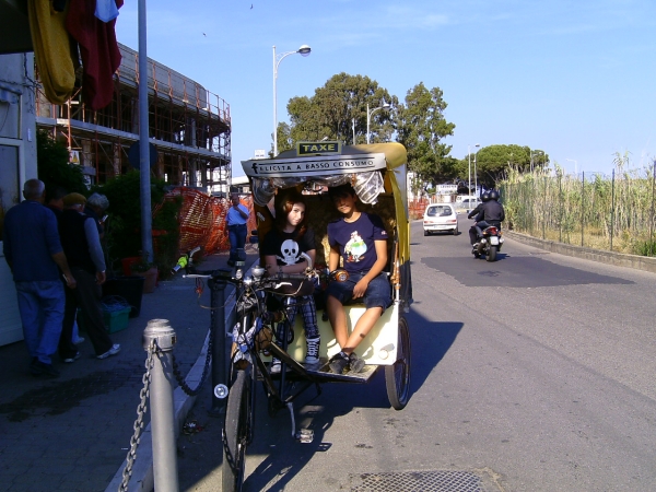 viaggio in risciò - catanzaro lido taxi
