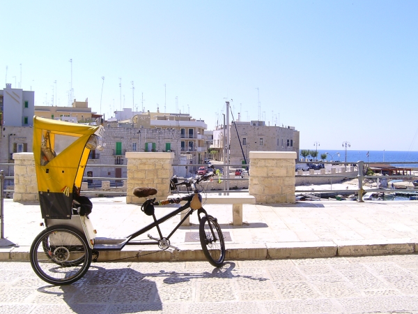 viaggio in risciò - Giovinazzo
