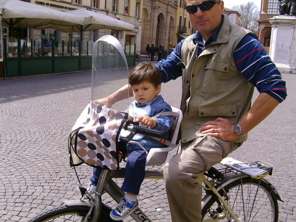 rimini, fahrrad kindersitz 