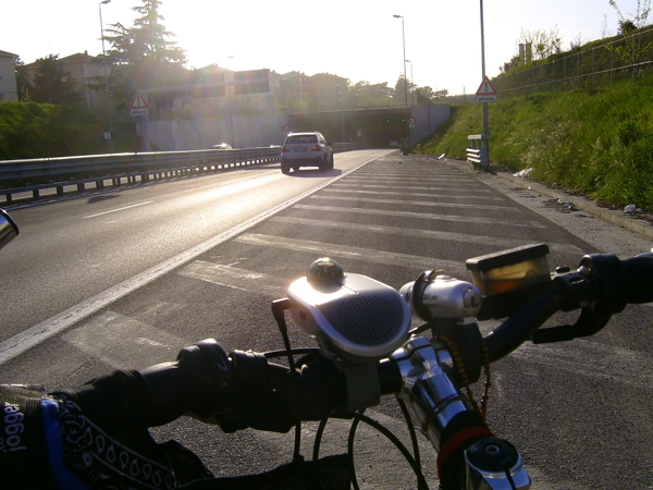 prima del tunnel