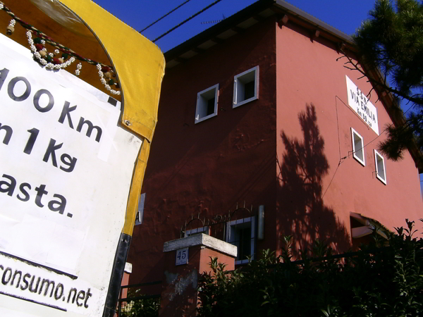 via Emilia in risci, casa cantoniera Faenza